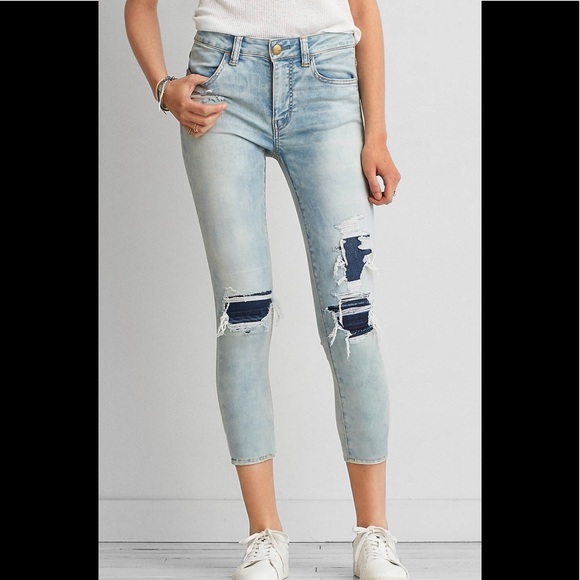 American Eagle Outfitters Denim - American Eagle Hi-Rise Jegging Crop Jeans size 10